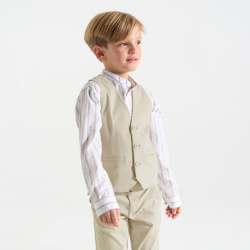 سترة جيليه، اللون بيج للأولاد